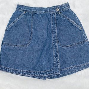 Bill Blass VTG Petite Jeans Skort